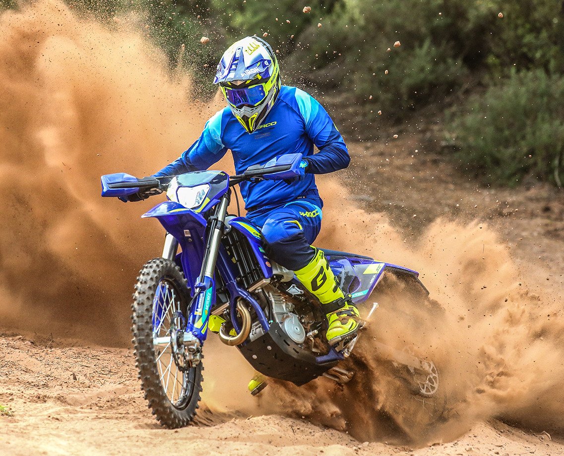 Sherco 250 SE on Trail