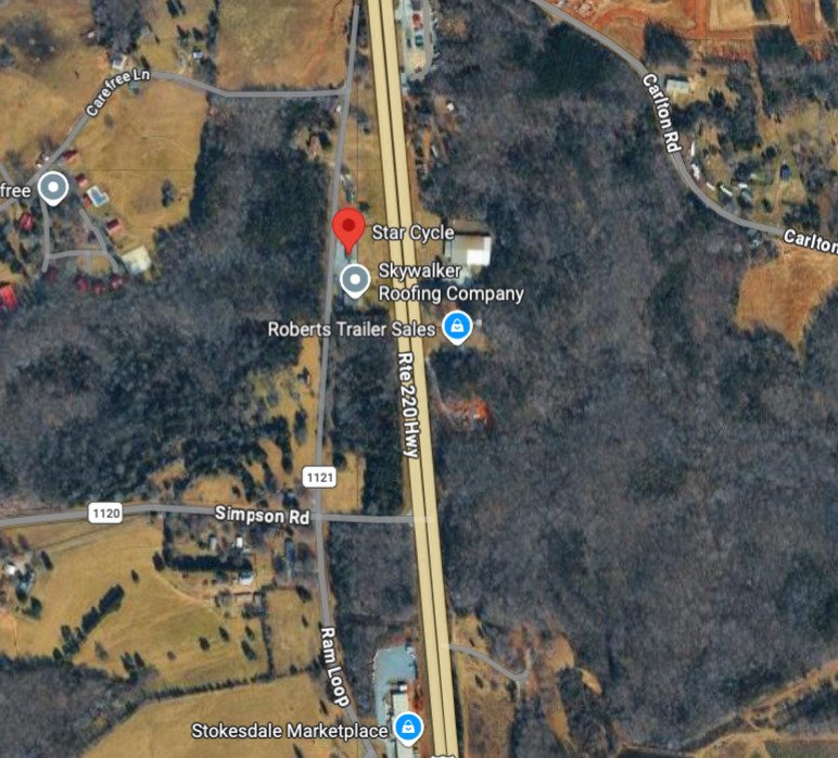 Star Cycle Google Maps Image