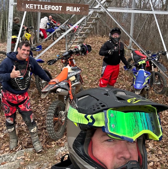 Derek Shelton Star Cycle Group Ride Kettlefoot Knob