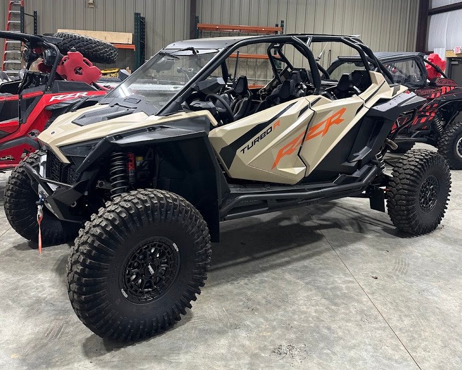 RZR Turbo R in Tan w/Customizations